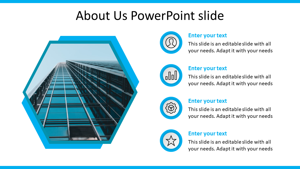 about us powerpoint slide